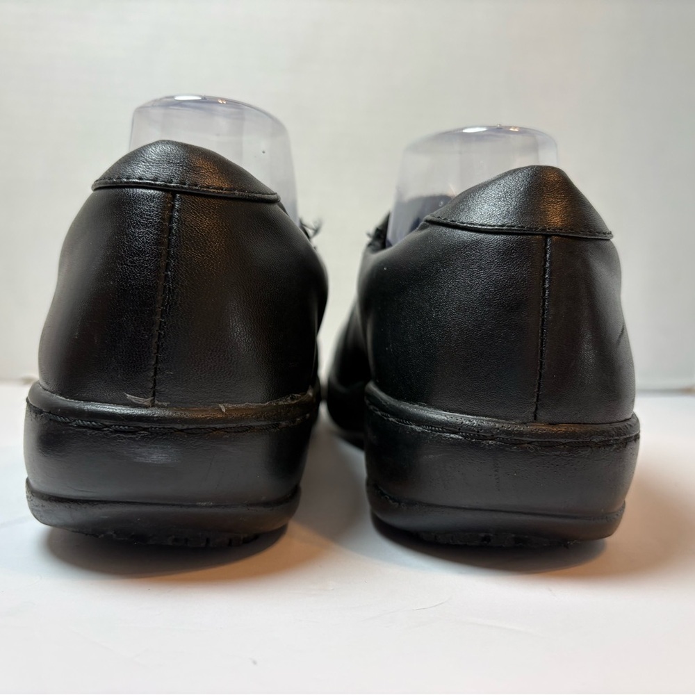 Spring Step Professional Beckham black leather loafers oil & skid resistant 8W - Picture 7 of 11
